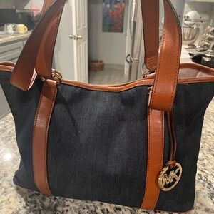 Michael Kors denim bag